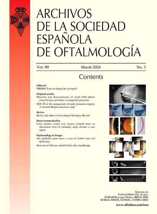 Archivos de la Sociedad Española de Oftalmología (English Edition) 2024 PDF