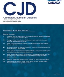 Canadian Journal of Diabetes PDF