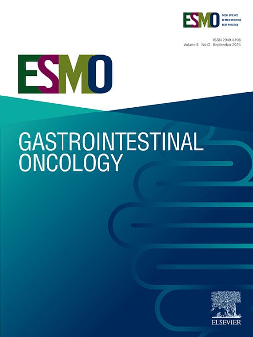 ESMO Gastrointestinal Oncology PDF