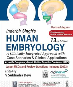 Inderbir Singh’s Human Embryology 13th Edition (PDF)