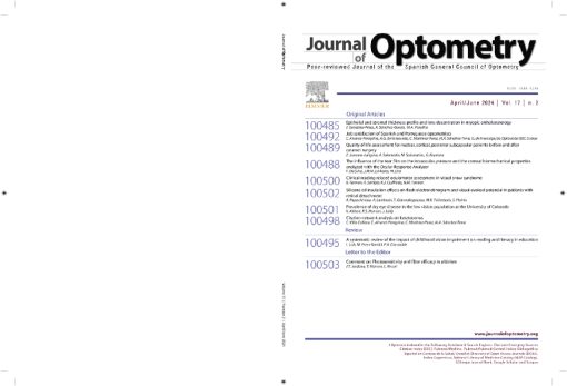 Journal of Optometry PDF