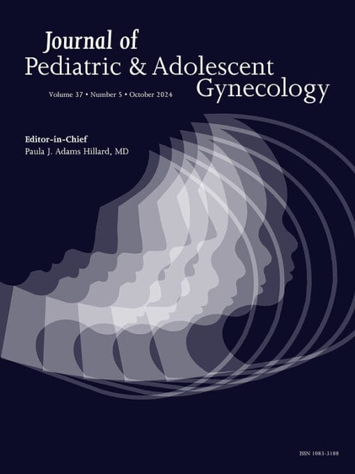 Journal of Pediatric and Adolescent Gynecology PDF