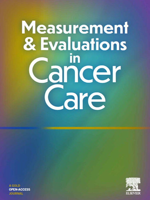 Measurement and Evaluations in Cancer Care PDF