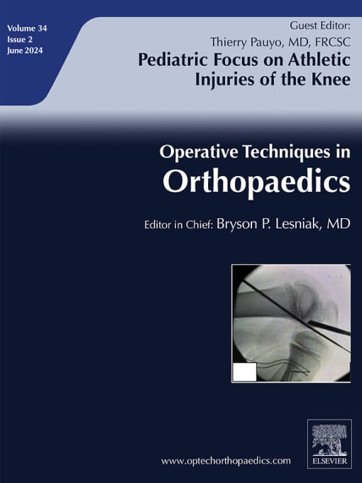 Operative Techniques in Orthopaedics PDF