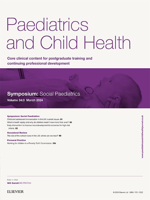 Paediatrics and Child Health PDF