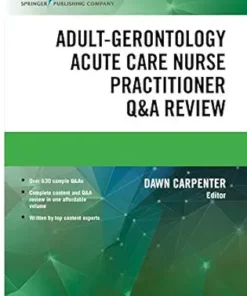 Adult-Gerontology Acute Care Nurse Practitioner Q&A Review (EPUB)