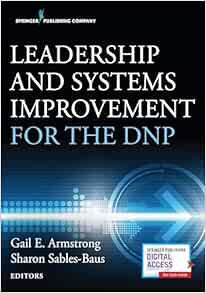 Leadership And Systems Improvement For The DNP (EPUB)