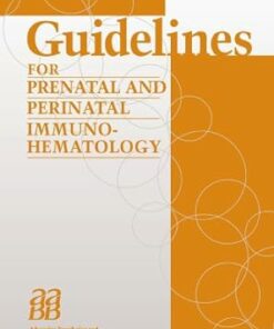 Guidelines For Prenatal And Perinatal Immunohematology (PDF)