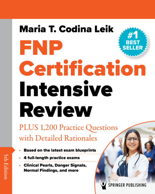 FNP Certification Intensive Review: PLUS 875 Practice Questions With Detailed Rationales, 5th Edition (PDF)