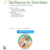 Advances in Nutrition PDF