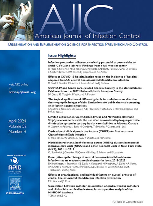 American Journal of Infection Control PDF