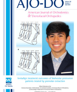 American Journal of Orthodontics and Dentofacial Orthopedics PDF