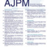 American Journal of Preventive Medicine PDF