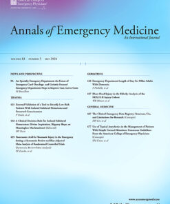 Annals of Emergency Medicine PDF