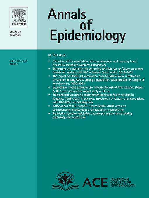 Annals of Epidemiology PDF