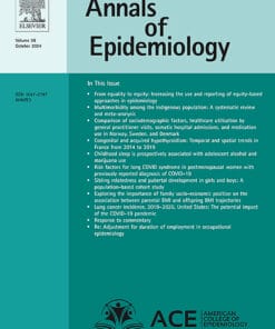 Annals of Epidemiology PDF