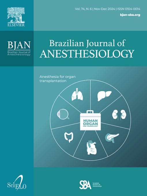 Brazilian Journal of Anesthesiology (English Edition) PDF