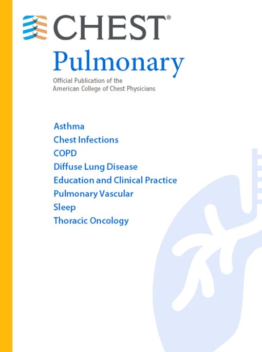 CHEST Pulmonary PDF