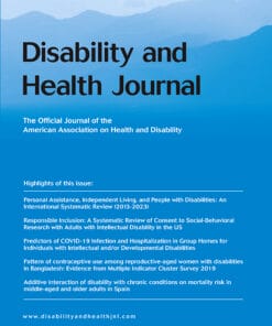 Disability and Health Journal PDF