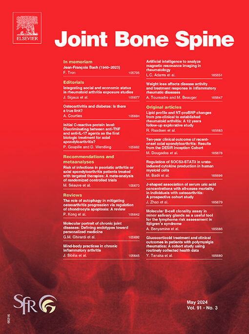 Joint Bone Spine PDF