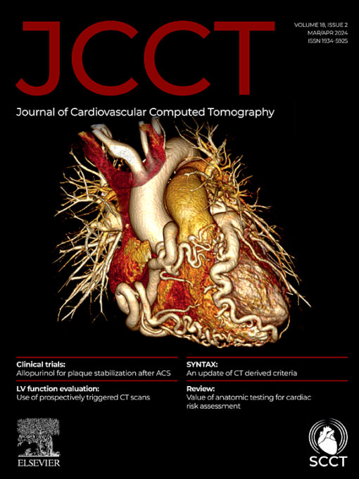 Journal of Cardiovascular Computed Tomograph PDF