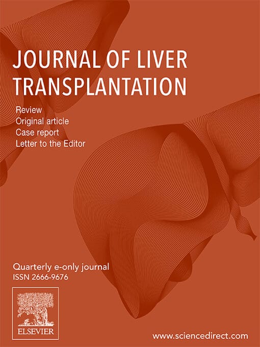 Journal of Liver Transplantation PDF