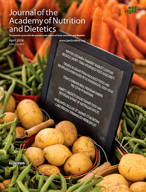 Journal of the Academy of Nutrition and Dietetics PDF