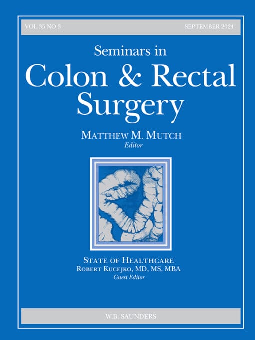 Seminars in Colon and Rectal Surgery PDF