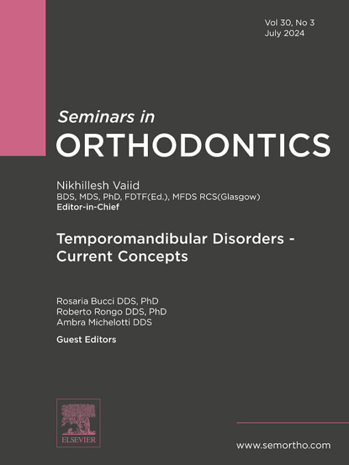 Seminars in Orthodontics PDF