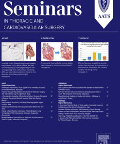 Seminars in Thoracic and Cardiovascular Surgery PDF