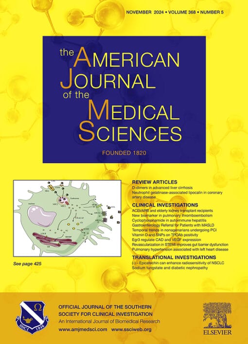 The American Journal of the Medical Sciences PDF