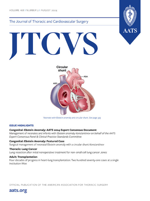 The Journal of Thoracic and Cardiovascular Surgery PDF