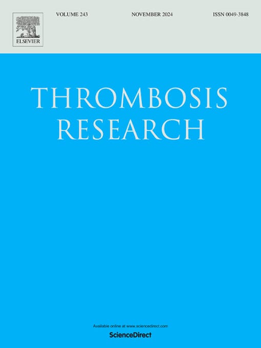 Thrombosis Research PDF