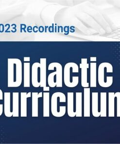 ACAAM Didatic Curriculum 2022-2023 Recordings (Videos)