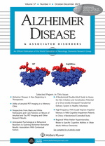 Alzheimer Disease & Associated Disorders: Volume 37 (1 – 4) 2023 PDF