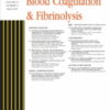 Blood Coagulation & Fibrinolysis: Volume 33 (1 - 8) 2022 PDF