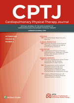 Cardiopulmonary Physical Therapy Journal: Volume 33 (1 – 4) 2022 PDF