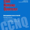 Critical Care Nursing Quarterly: Volume 45 (1 - 4) 2022 PDF