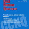 Critical Care Nursing Quarterly: Volume 47 (1 - 2) 2024 PDF