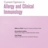 Current Opinion in Allergy & Clinical Immunology: Volume 22 (1 - 6) 2022 PDF