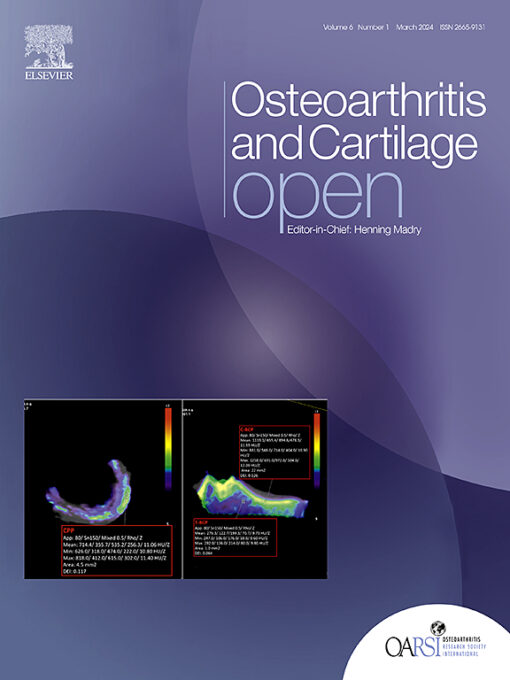 Osteoarthritis and Cartilage Open: Volume 6, Issues 1 2024 PDF