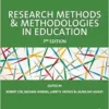 Research Methods And Methodologies In Education, 3rd Edition (PDF)