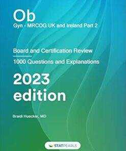 Ob/Gyn MRCOG UK And Ireland Part 2: Board And Certification Review (EPUB + Converted PDF)