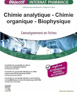 Chimie Analytique – Chimie Organique – Biophysique: L’enseignement En Fiches (French Edition) (PDF)