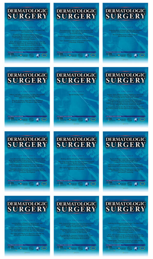 Dermatologic Surgery 2023 Full Archives (PDF)