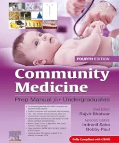 Community Medicine Preparatory Manual For Undergraduates, 4th Edition (PDF)