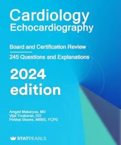 Cardiology Echocardiography: Board And Certification Review (AZW3 + EPUB + Converted PDF)