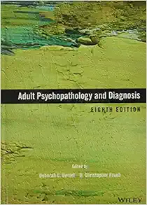 Adult Psychopathology And Diagnosis, 8th Edition (PDF)