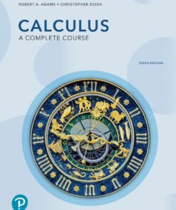 Calculus: A Complete Course, 10th Edition (High Quality Image PDF)