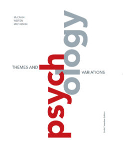 Psychology: Themes and Variations, 6th Edition  (PDF)